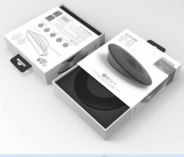Creative Printed Smart Speaker Packaging Paper Boxes3