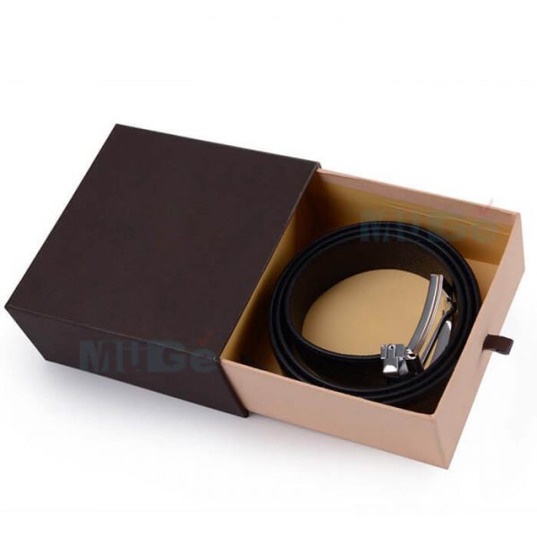 Custom Cardboard Paper Packaging Luxury Belt Box4