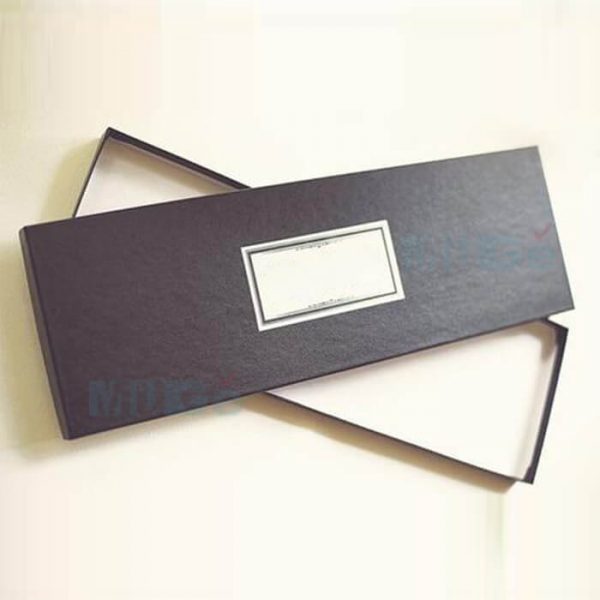 Custom Classic Coated Paper Packaging Bowtie Male Apparel Box3