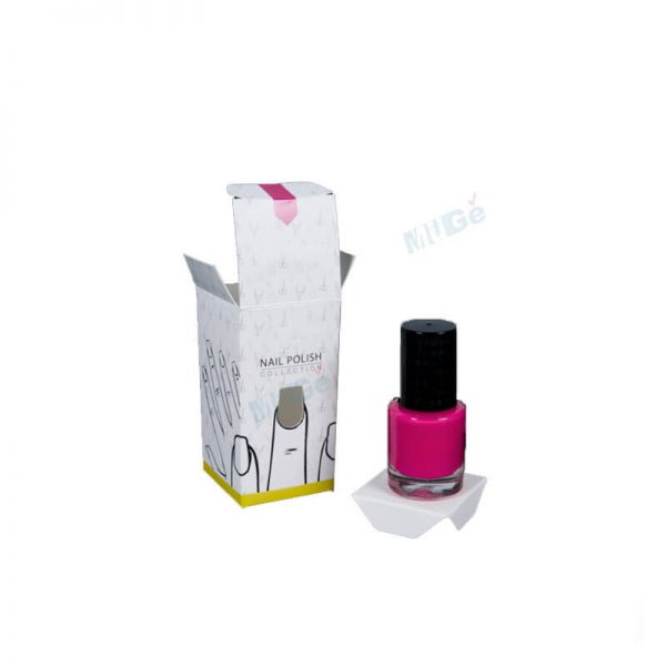 Custom Logo Nail Polish Paper Packaging Box With Window1