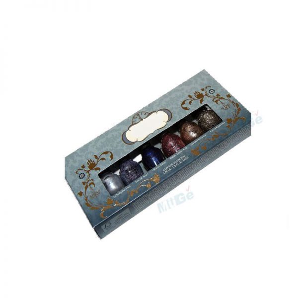 Custom Logo Nail Polish Paper Packaging Box With Window4