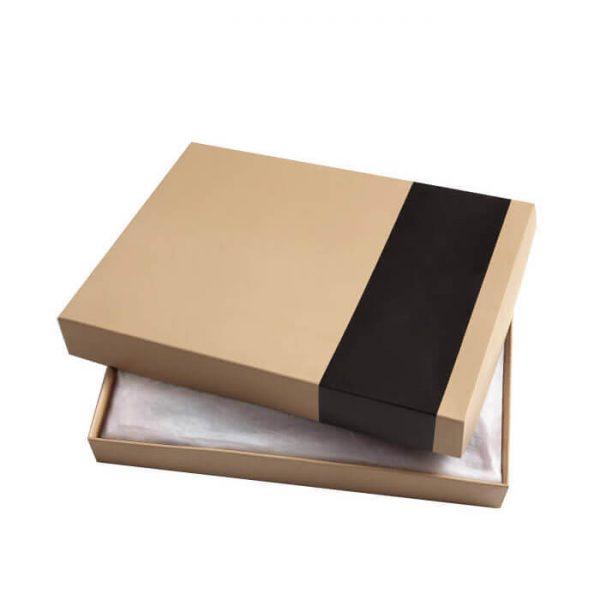 Customized Luxury Gift Kraft Paper Handkerchief Packaging Box2