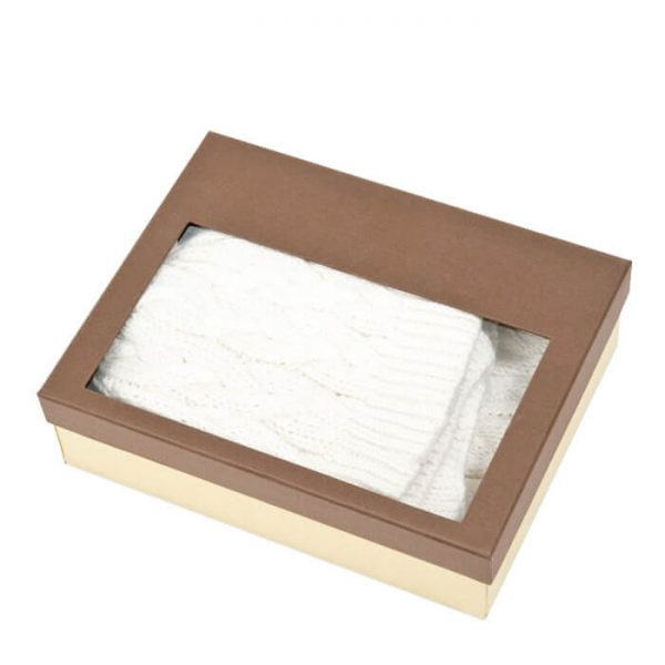 Customized Luxury Gift Kraft Paper Handkerchief Packaging Box4