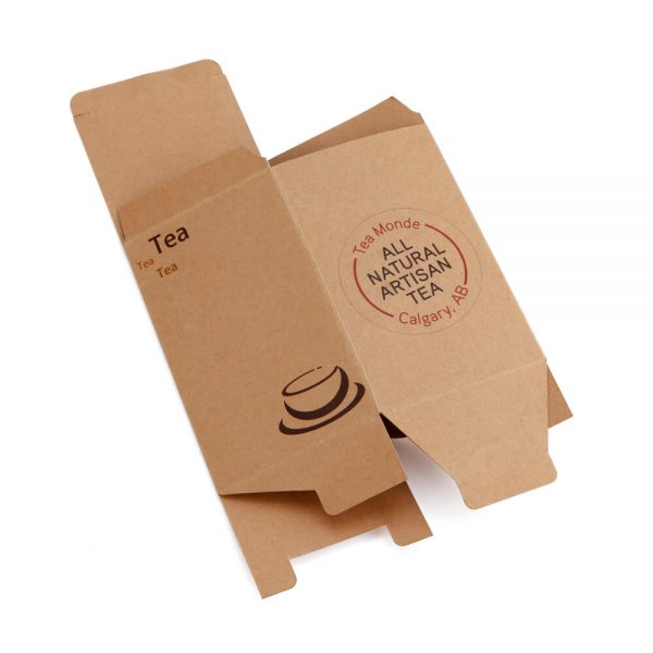 Eco-Friendly Brown Kraft Flexo Printed Daily Necessities Paper Box4