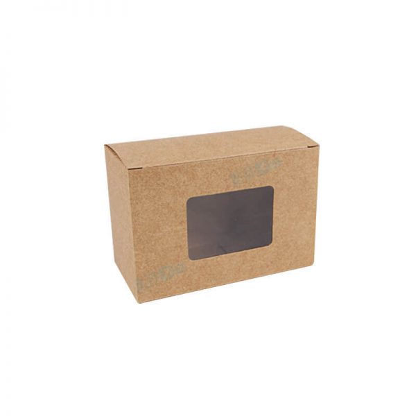 Factory Recycled Brown Kraft Paper Soap Box Packaging1