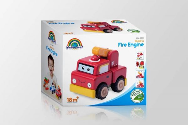 Fancy Printed Corrugated Paper Packaging Cars Toys Pit Box2