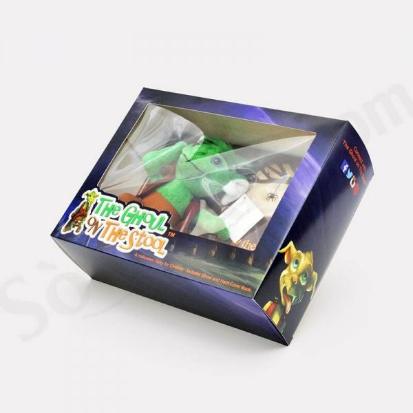 Fancy Printed Paper Toy Box Dinosaur Packaging With Pvc Window2