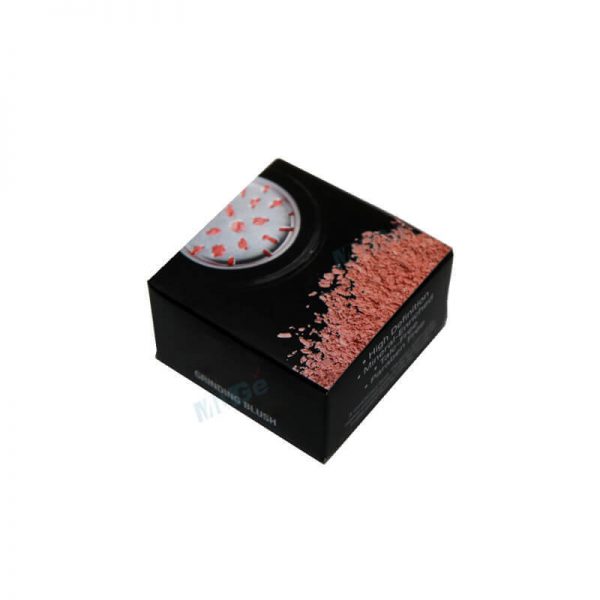 High Quality Paper Cosmetic Blush Box With Pvc Window1