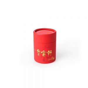 Red Paper Tube Packaging1
