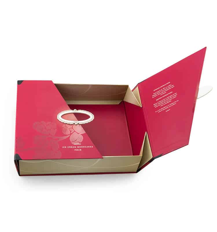 Gift Mooncake Box, Gift Box for Mooncake, Mooncake Magnetic Paper